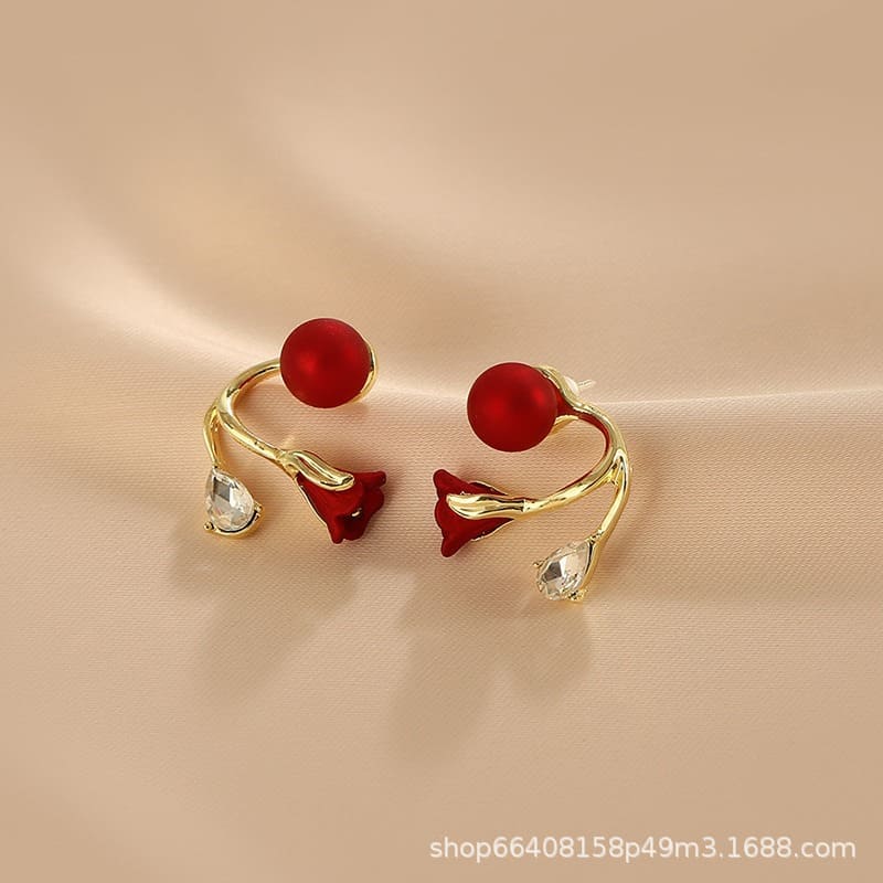 Aretes Tulipan – Belleza que Inspira Misterio