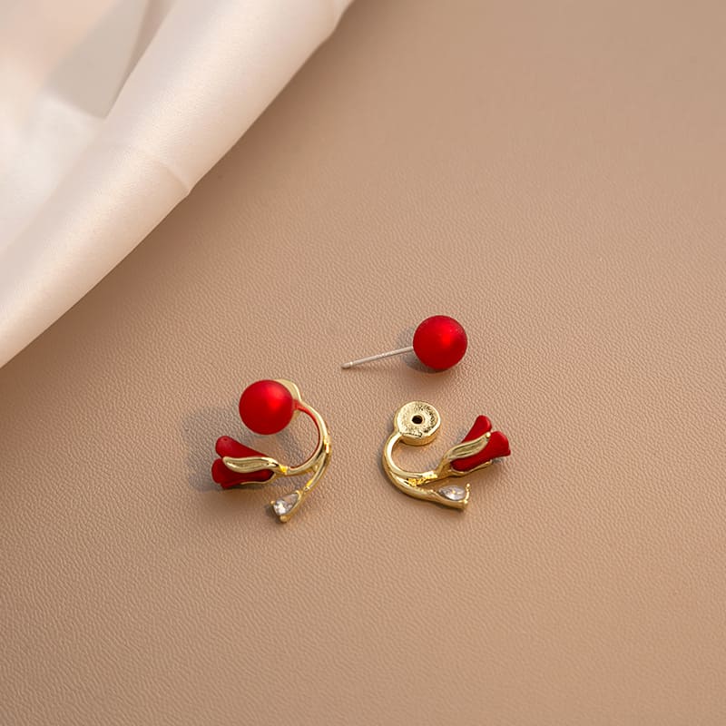 Aretes Tulipan – Belleza que Inspira Misterio