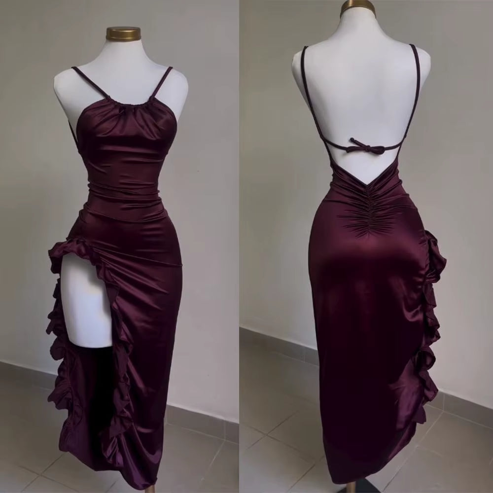 Vestido Elegante estilo Y2K