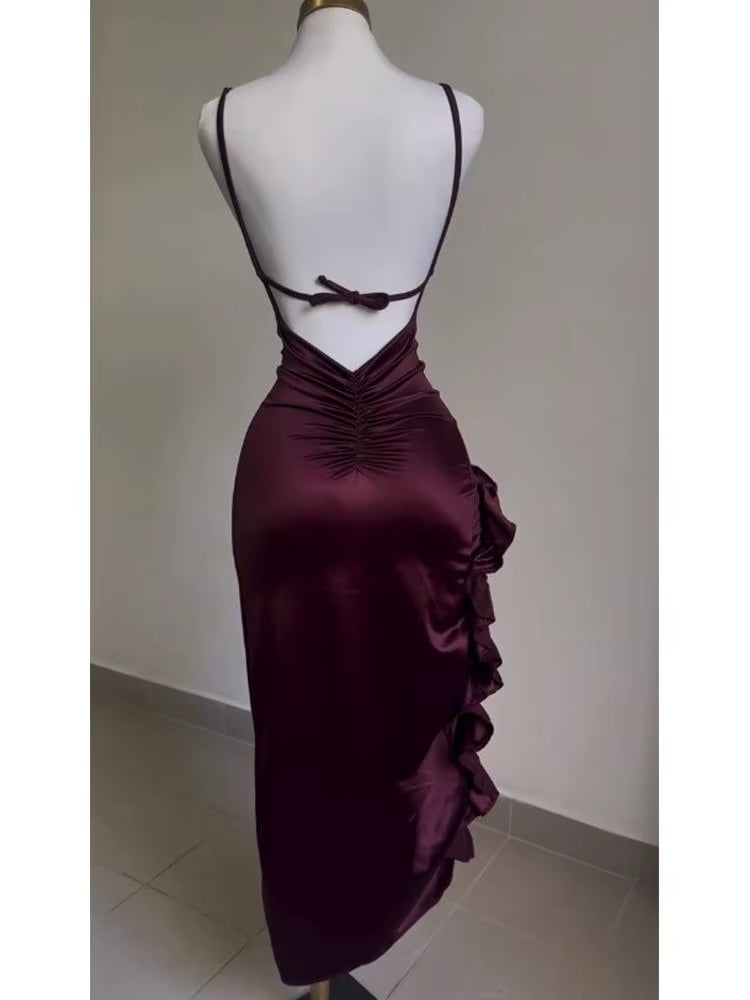 Vestido Elegante estilo Y2K