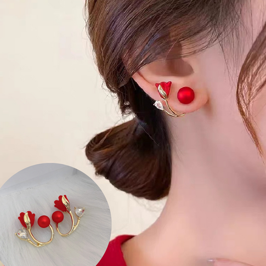 Aretes Tulipan – Belleza que Inspira Misterio